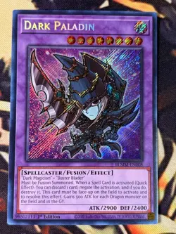 Yugioh: Dark Paladin - BLMM-EN008 - Secret Rare - 1st Edition - NM - Image 1