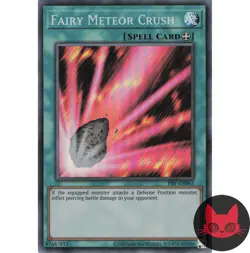 Yugioh Fairy Meteor Crush PSV-EN063 Reprint Super Rare NM - Image 1