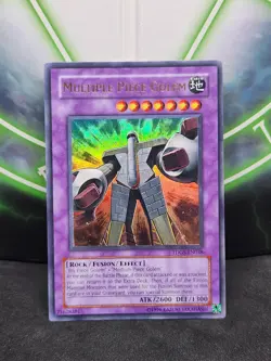 Yugioh Multiple Piece Golem TDGS-EN038 Ultra Rare NM - Image 1