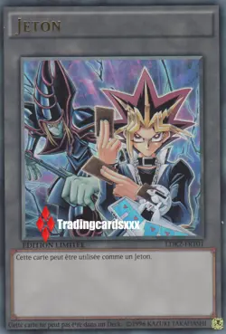 ♦Yu-Gi-Oh!♦ Jeton Yami Yugi & Magicien Sombre : LDK2-FRT01 - Image 1