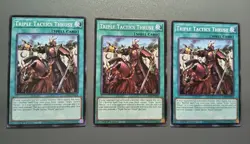 x3 Playset Near Mint Yugioh Triple Tactics Thrust 1st Edition Common L26D - Image 2