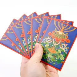 Yugioh Auspicious Eight Treasures Umbrella Kartenhullen 67x92mm Art Sleeves TCG - Image 2
