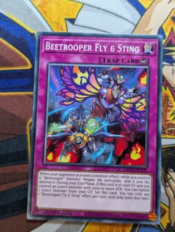 Beetrooper Fly & Sting MP22-EN179 1st Edition YuGiOh TCG Card - Image 1