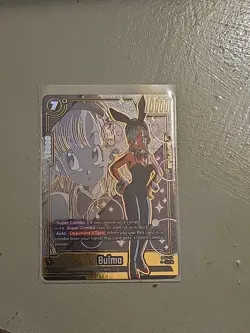 Dragon Ball Super Bulma Holo Trading Card Wish For Shenron Fb07-113 - Image 1