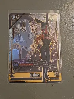 Dragon Ball Super Bulma Holo Trading Card Wish For Shenron Fb07-113 - Image 2