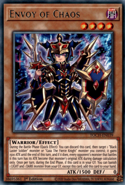 Envoy of Chaos - TOCH-EN039 - Rare - 1st Edition - Yugioh DISCOUNT FOR EXTRA - Image 1