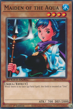 1X NM Maiden of the Aqua - SBC1-ENC07 - Common 1st Edition yugioh - Image 1