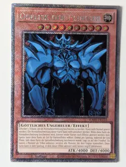 Obelisk der Peiniger RA04-DE116 Platinum Secret Rare DE NM YUGIOH - Image 1