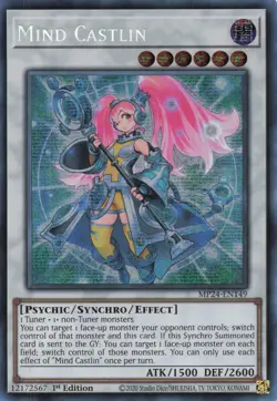 Yugioh MP24-EN149 - Mind Castlin - Secret Rare - Image 1