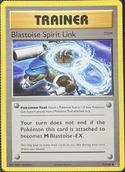 Blastoise Spirit Link 73/108 Evolutions Regular - Pokemon Card - Image 1