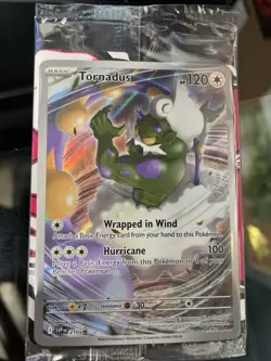 Pokemon White Flare Tornadus Promo 210 ETB Exclusive Black Star Sealed TCG Card - Image 1