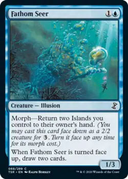 x1 Fathom Seer - Time Spiral Remastered - NM - MTG - Image 1