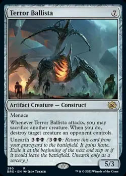 x1 Terror Ballista - The Brothers' War - NM - MTG - Image 1
