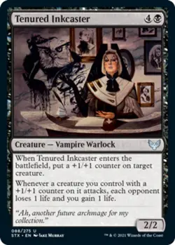 x1 Tenured Inkcaster - Strixhaven: School of Mages - NM - MTG - Image 1