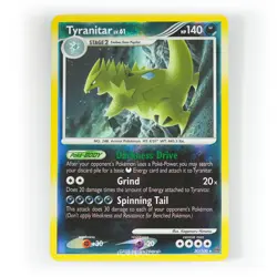 Pokemon - Tyranitar - Reverse Holo - 30/100 - DP Stormfront - Rare Card - NM - Image 1