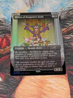 MTG Foil Priest of Forgotten Gods Secret Lair Featuring: Jay Howell Pencil - Image 1