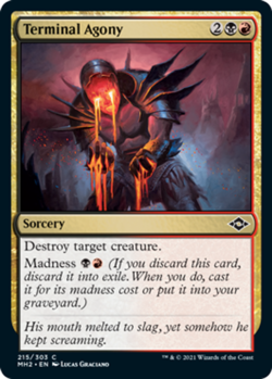 x1 Terminal Agony - Modern Horizons 2 - NM - MTG - Image 1