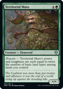 x1 Territorial Maro - Dominaria United - NM - MTG - Image 1