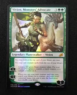 MTG Vivien, Monsters' Advocate - MYTHIC Foil - IKO #175 NM/Never Played - Image 1