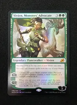 MTG Vivien, Monsters' Advocate - MYTHIC Foil - IKO #175 NM/Never Played - Image 3
