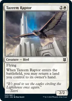 x1 Tazeem Raptor - Zendikar Rising - NM - MTG - Image 1