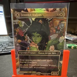Wizards of the Coast MTG Marvel Foil Transform She-Hulk/Jennifer Walters M0328 - Image 2