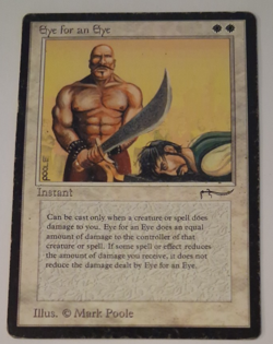 Eye for an Eye HP Arabian Nights MTG Magic the Gathering - Image 1