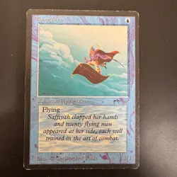 Magic The Gathering Flying Men Arabian Nights HP - Image 1