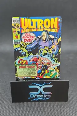 Ultron, Artificial Malevolence (Borderless) (0401) Marvel Super Heroes Foil - Image 1