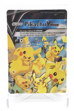 Pokemon TCG Pikachu V-UNION SWSH159 Crown Zenith 4 Card Set Holo Full Art - Image 2