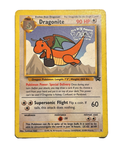Pokemon TCG Dragonite Promo the First Movie Stamped Card WB Warner Brothers - Image 1