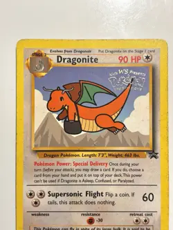 Pokemon TCG Dragonite Promo the First Movie Stamped Card WB Warner Brothers - Image 3