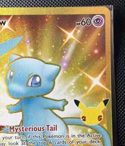 Pokemon TCG Mew 025/025 Celebrations 25th Anniversary - Image 2