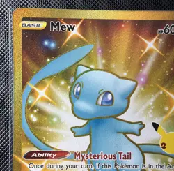 Pokemon TCG Mew 025/025 Celebrations 25th Anniversary - Image 5