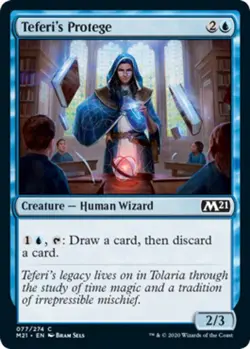 x1 Teferi's Protege - Core Set 2021 (M21) - NM - MTG - Image 1