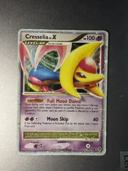 Pokemon TCG Cresselia LV.X Great Encounters 103/106 Holo Rare Holo LV.X MP - Image 1