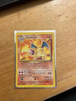 Pokemon TCG Charizard Legendary Collection 3/110 Regular Card Non-Holo - Image 1