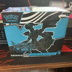 Pokemon TCG Black Bolt ETB New/Sealed Elite Trainer Box - Image 1