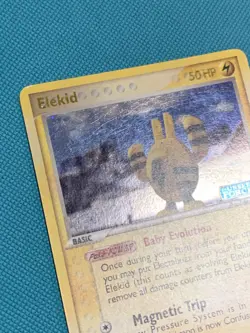 Pokemon TCG Elekid 23/115 Unseen Forces Holo Set Stamped HP - Image 2