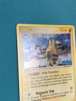 Pokemon TCG Elekid 23/115 Unseen Forces Holo Set Stamped HP - Image 4