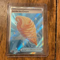 The Pokemon Company Jumbo Ice Cream 109/086 Secret Rare Reverse Holo EN Trainer - Image 1