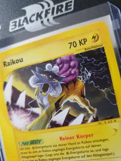 Pokemon Karte Raikou Rare - 28/144 - Skyridge - Deutsch - Top Zustand! RAR - Image 3
