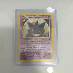 Wizards of the Coast Pokemon TCG Gym Challenge Sabrina's Gengar 14/132 Holo - Image 1