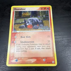 Pokemon - Houndour Reverse Holo - Team Rocket Returns 59/109 Stamped Card 🔥 - Image 1