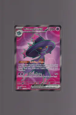 Mismagius ex 112/094 ME Phantasmal Flames Full Art Pokemon TCG Card NM - Image 1