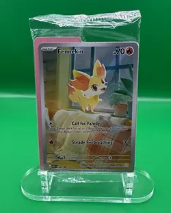 Pokemon Fennekin IR Promo + Holo Bundle Sealed Chaos Rising ETB 3 Card Lot NM - Image 1