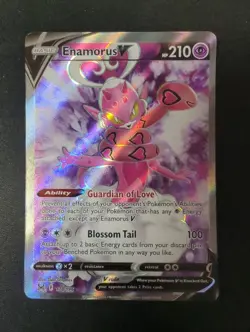 Enamorus V 178/196 Ultra Rare Lost Origin Pokemon NM - Image 1