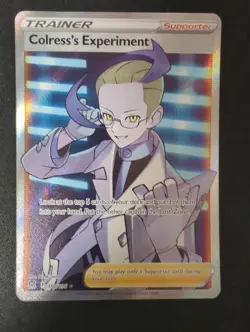 Colress's Experiment 190/196 - Pokemon TCH Lost Origins Full Art Ultra Rare NM - Image 1