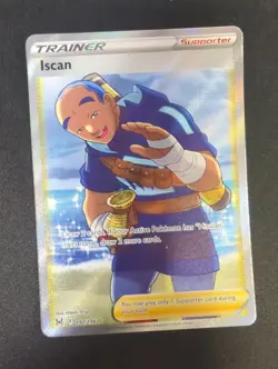Iscan 192/196 Lost Origin Full Art Ultra Rare Pokemon TCG Card NM - Image 1