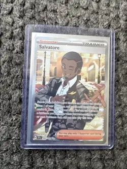Pokemon TCG Salvatore #202/162 Ultra Rare Full Art Trainer SV05: Temporal Forces - Image 1